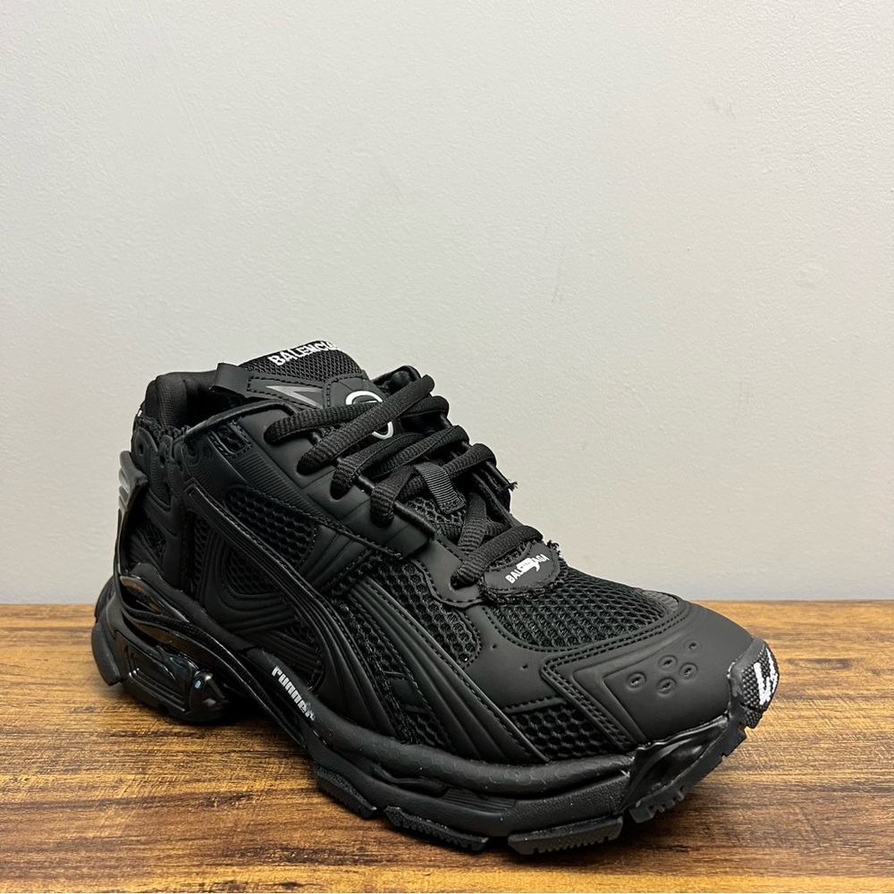 Balenciaga Runner Sneakers - “Matte Black” - Picture 4 of 7